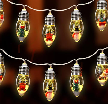 Christmas String Light 10 LED Bulbs