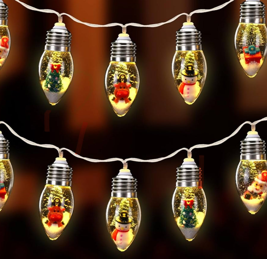 Christmas String Light 10 LED Bulbs