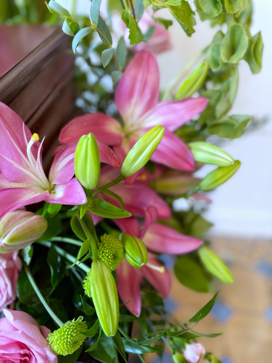 Square Urn Arrangement