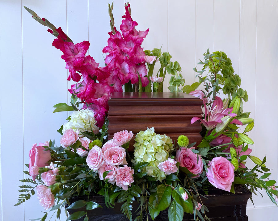 Square Urn Arrangement