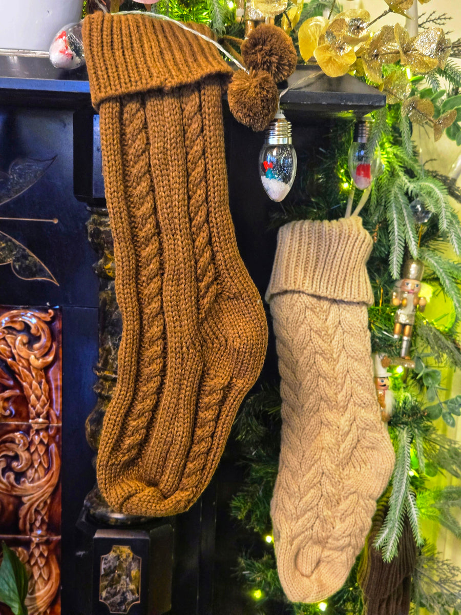 Knit Christmas Stockings