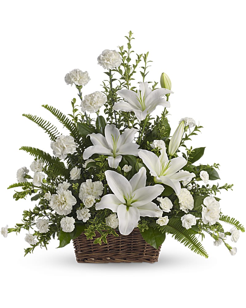 Peaceful White Lilies T228-1A
